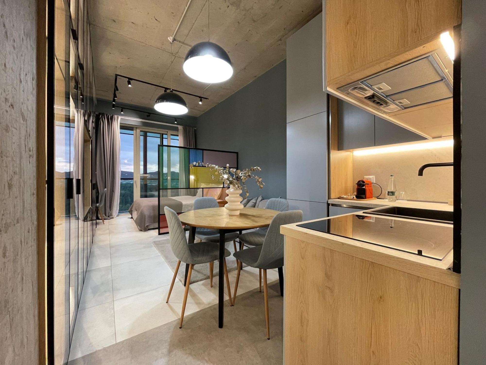 טיראנה Ambassador Skyline Apartments מראה חיצוני תמונה