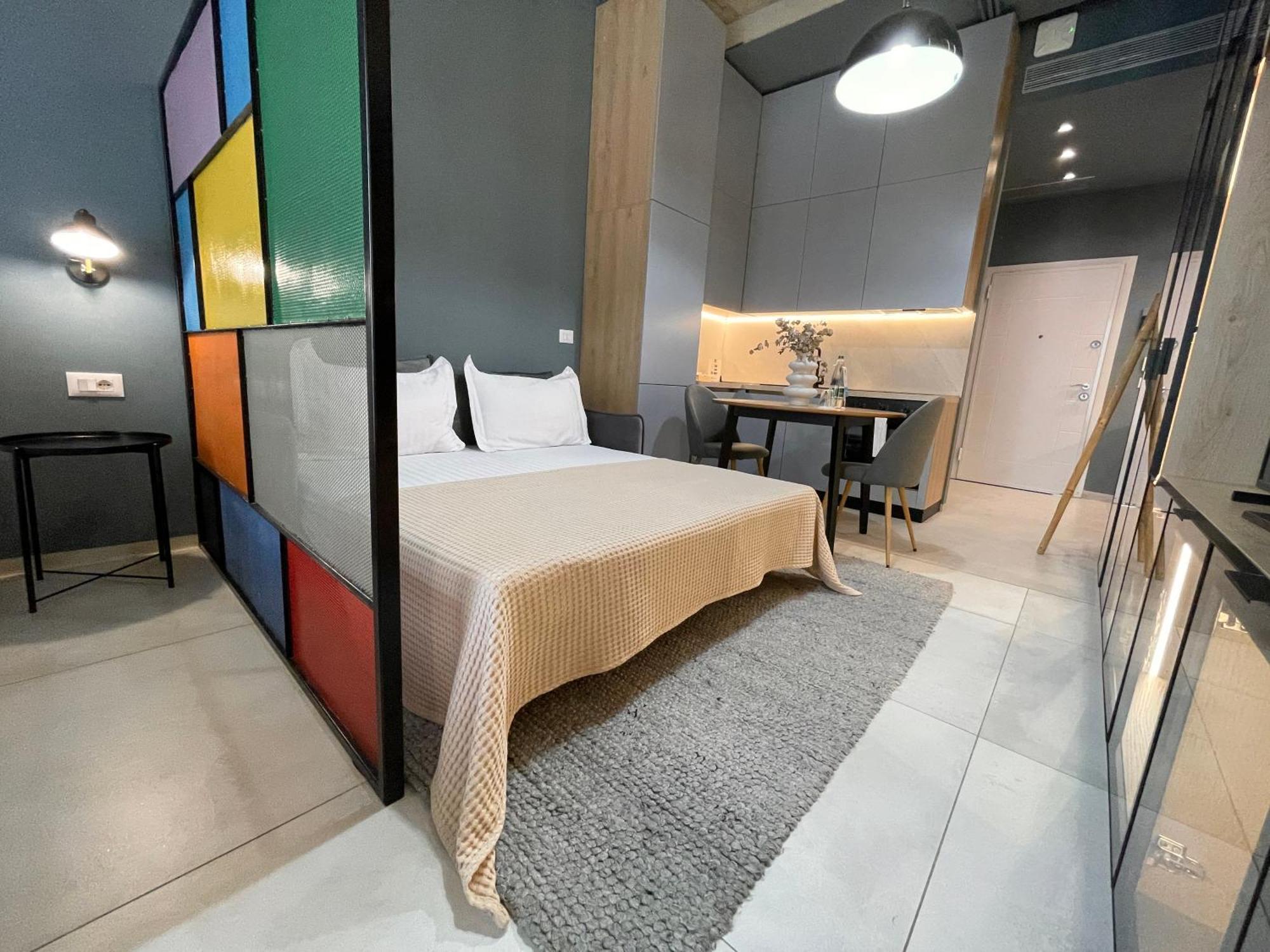 טיראנה Ambassador Skyline Apartments מראה חיצוני תמונה