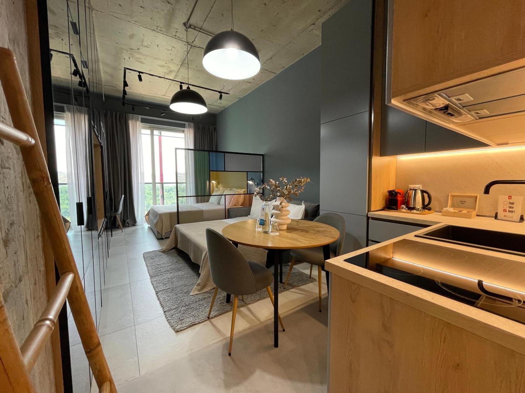 טיראנה Ambassador Skyline Apartments מראה חיצוני תמונה