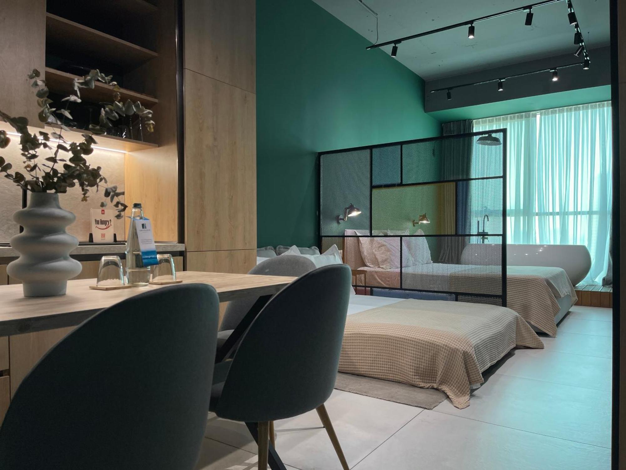 טיראנה Ambassador Skyline Apartments מראה חיצוני תמונה